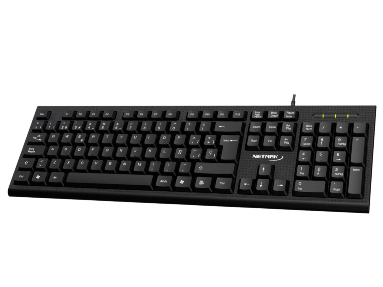 TECLADO ESTANDAR USB NETMAK