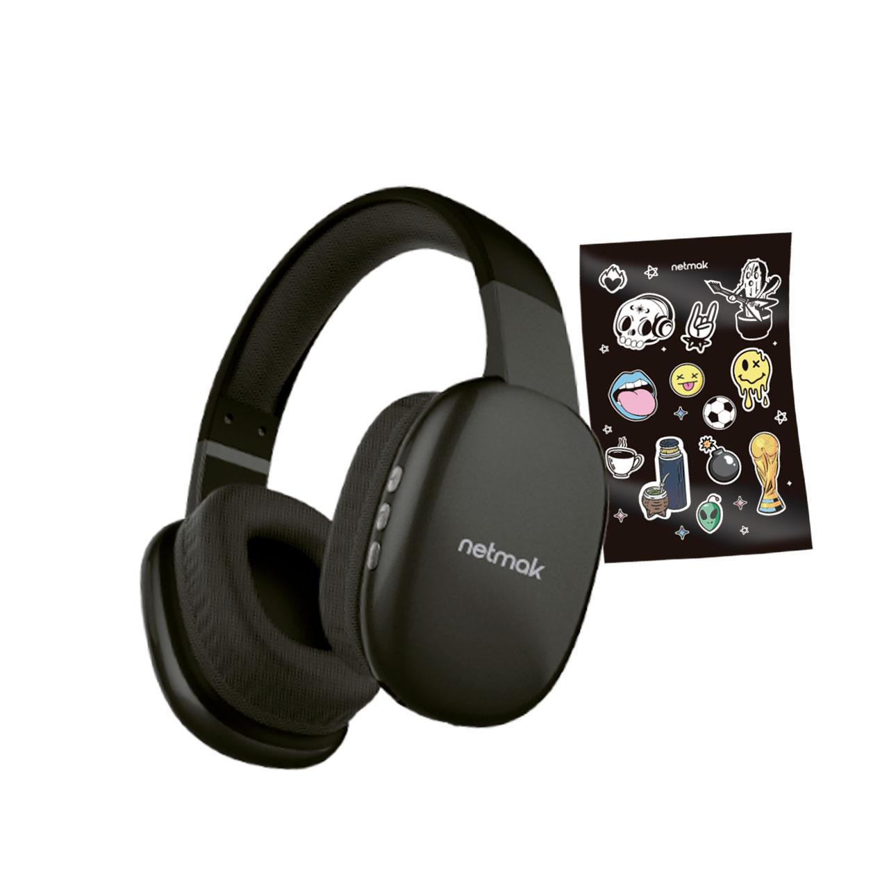 AURICULAR VINCHA VOLT NETMAK NEGRO
