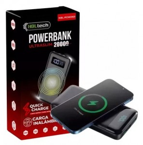 POWERBANK HBL 20000 MAH CON CARGA INALAMBRICA