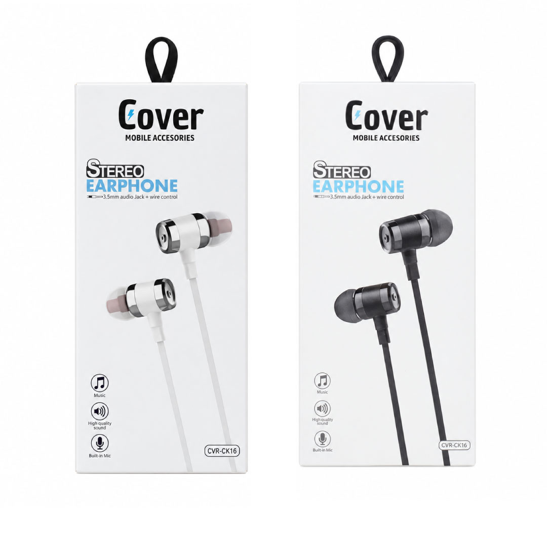 AURICULAR IN EAR 3.5MM COVER® CK16