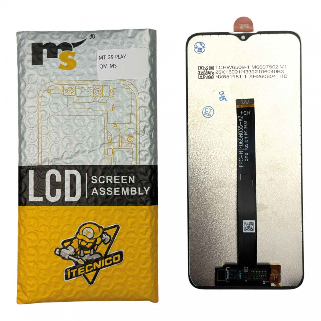 MODULO MOTOROLA G9 PLAY / E7 PLUS LCD - CROWN / ITECNICO