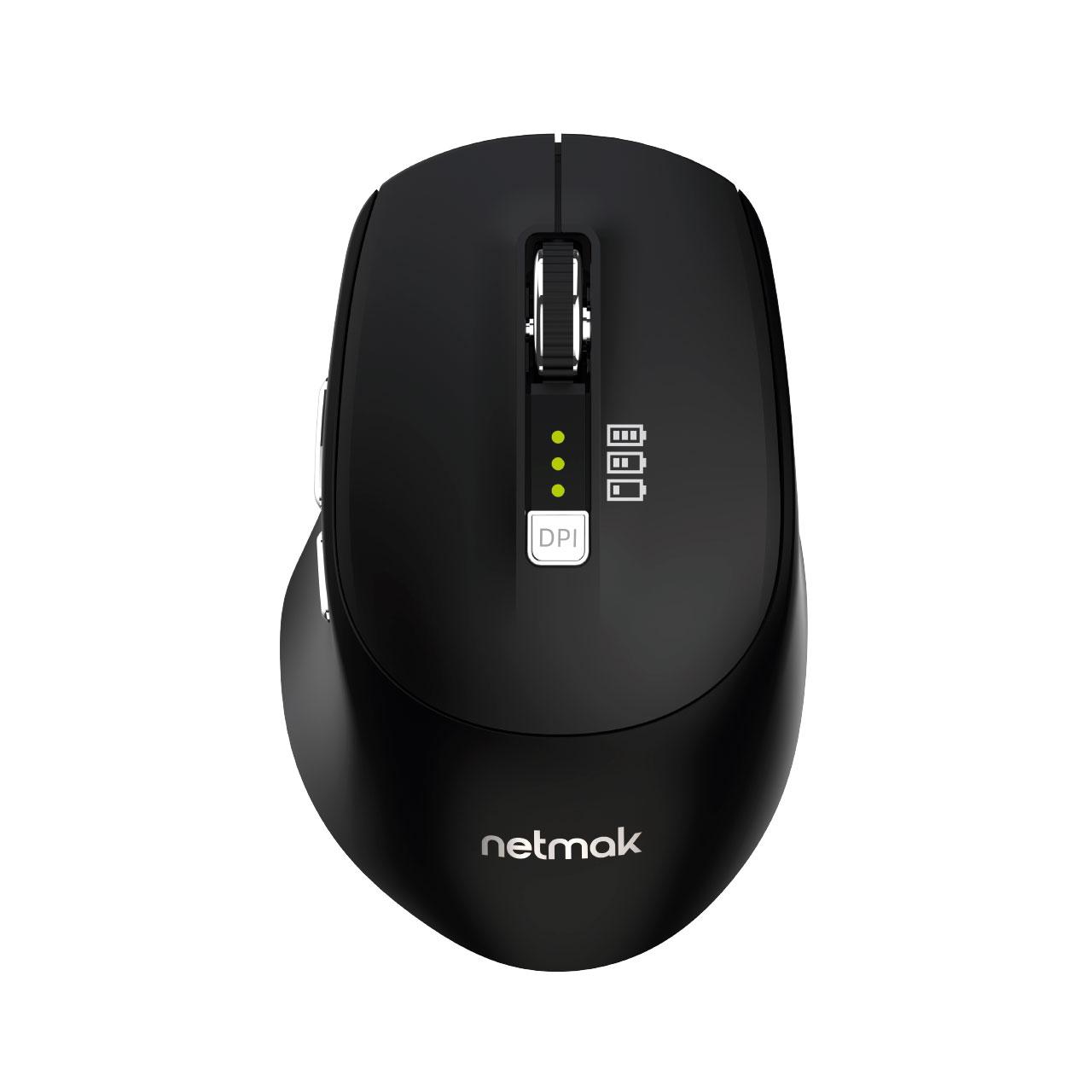 MOUSE INALAMBRICO M679 NETMAK NEGRO