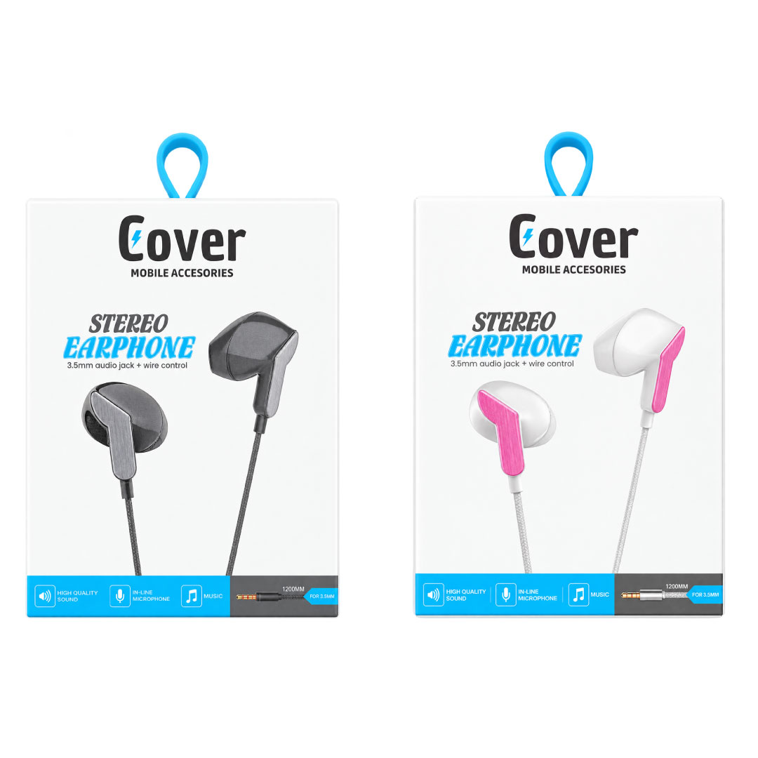 AURICULAR IN EAR 3.5MM COVER® CS12