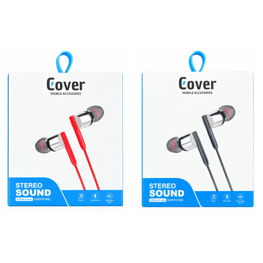 AURICULAR IN EAR 3.5MM COVER® CS09