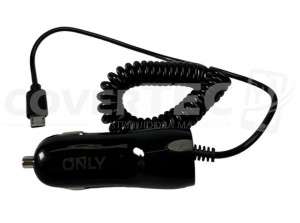 CARGADOR DE AUTO 3,1 AMP MICRO USB CABLE FIJO + 1 USB