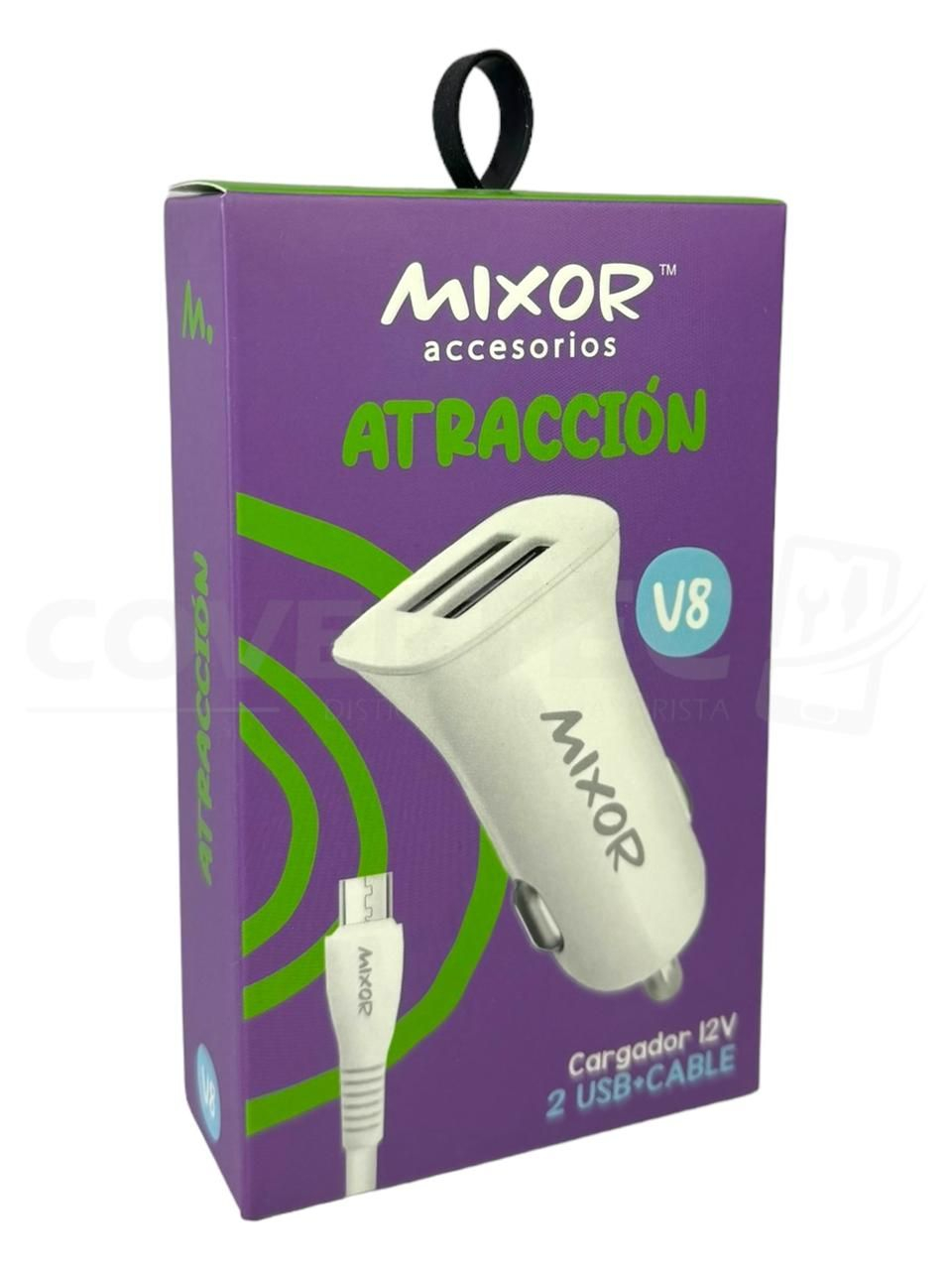 CARGADOR DE AUTO MIXOR ATRACCION MICRO USB