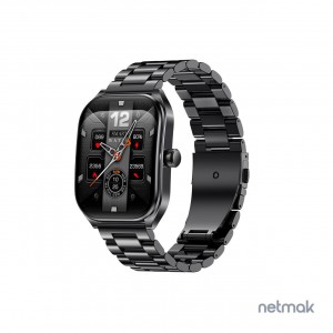 RELOJ SMARTWACTCH NETMAK CURVO DYNAMIC NEGRO
