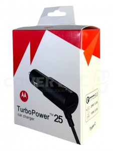 CARGADOR DE AUTO MOTOROLA 25W TIPO C 
